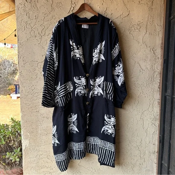 Vintage Kimono Duster - Picture 6 of 13
